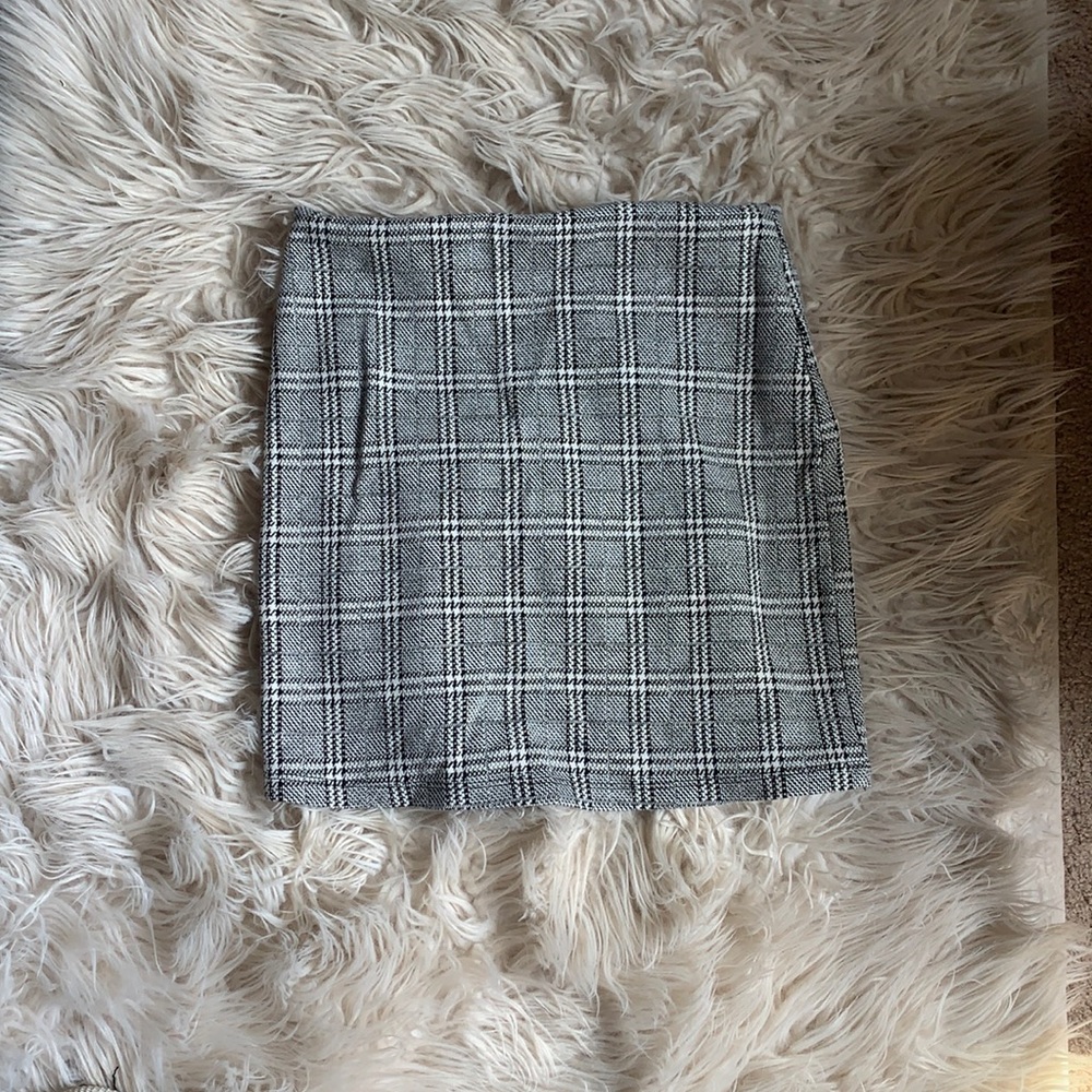 Plaid skirt